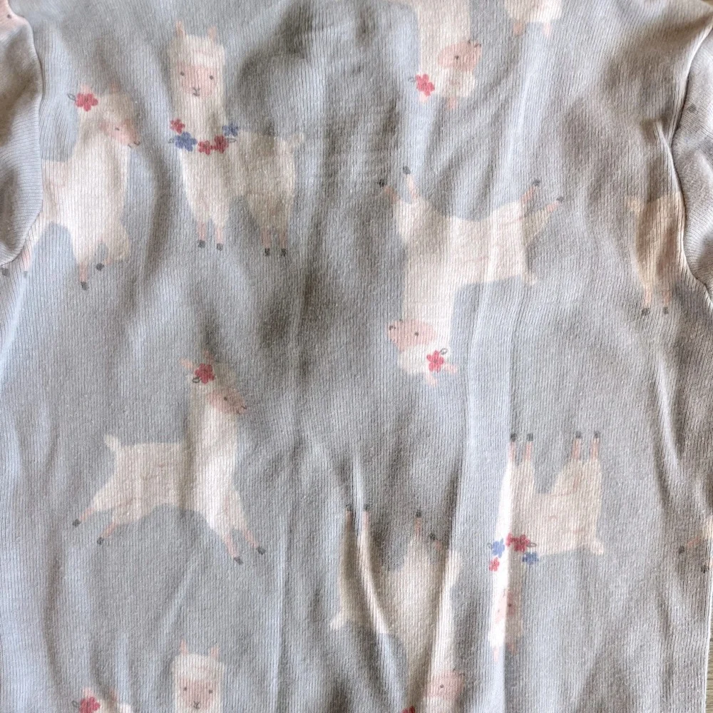 Simple Joys by Carter’s Toddler Long Sleeve One Way Footed Zippy Pajama - Alpaca